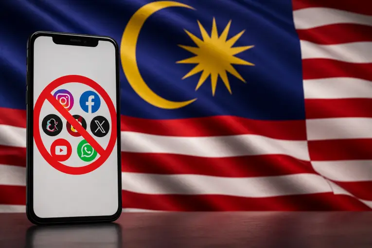 Malasia prohibió las redes sociales para menores de 16 años y aplicará fuertes multas