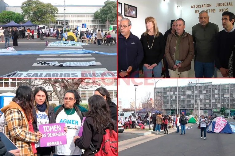 Reforma previsional: la Multisectorial profundiza su plan de lucha con acampes, volanteadas y cortes
