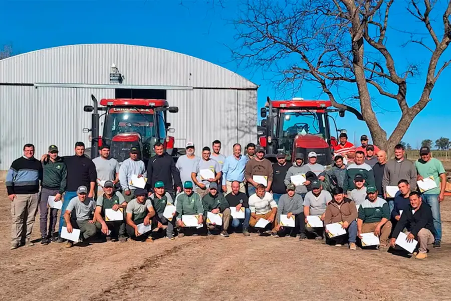 Ricardo Mart&iacute;nez Peck es especialista en mecanizaci&oacute;n agr&iacute;cola (foto La Naci&oacute;n)
