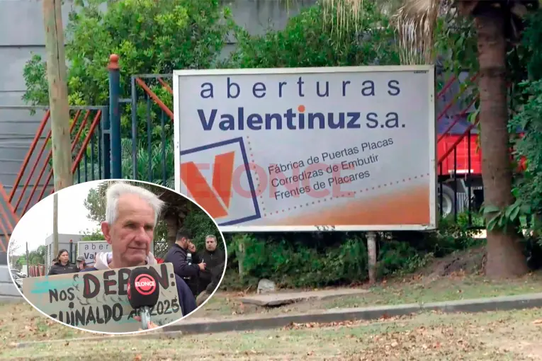 Se borraron, nos abandonaron, dijo un trabajador con 37 años en la firma Valentinuz