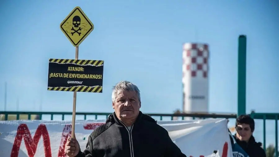 Greenpeace encabez&oacute; una protesta el a&ntilde;o pasado. Cr&eacute;ditos: Rosario3
