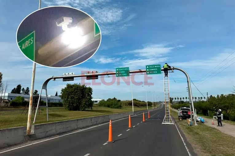 Instalan cámaras entre Paraná y Oro Verde para detectar uso del celular y falta de cinturón al conducir