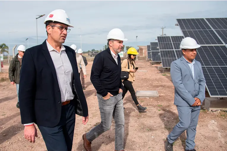 Frigerio inauguró en Arroyo Barú un parque solar con una inversión de $600 millones