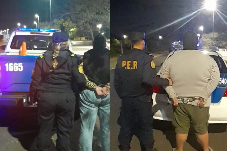 Detenidos en Paran&aacute;.