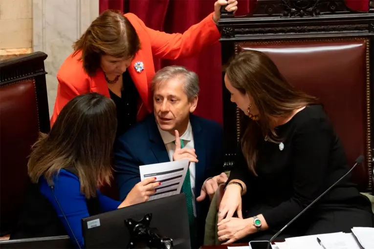 El Senado aprobó el pliego de Michelli, con apoyo del PJ y bloques dialoguistas