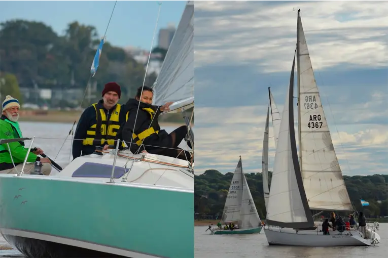Regata del Día del Periodista: el Club Náutico Paraná reprogramó la competencia por mal clima
