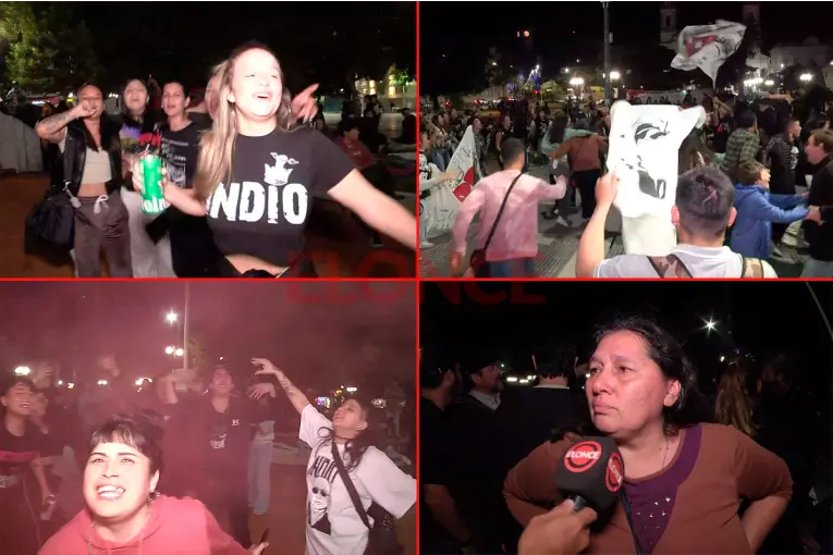 Es pueblo: Paraná despide al Indio Solari entre abrazos, lágrimas, pogos y canciones