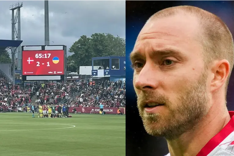 Christian Eriksen volvió a desplomarse en una cancha y revive el recuerdo del paro cardíaco de 2021
