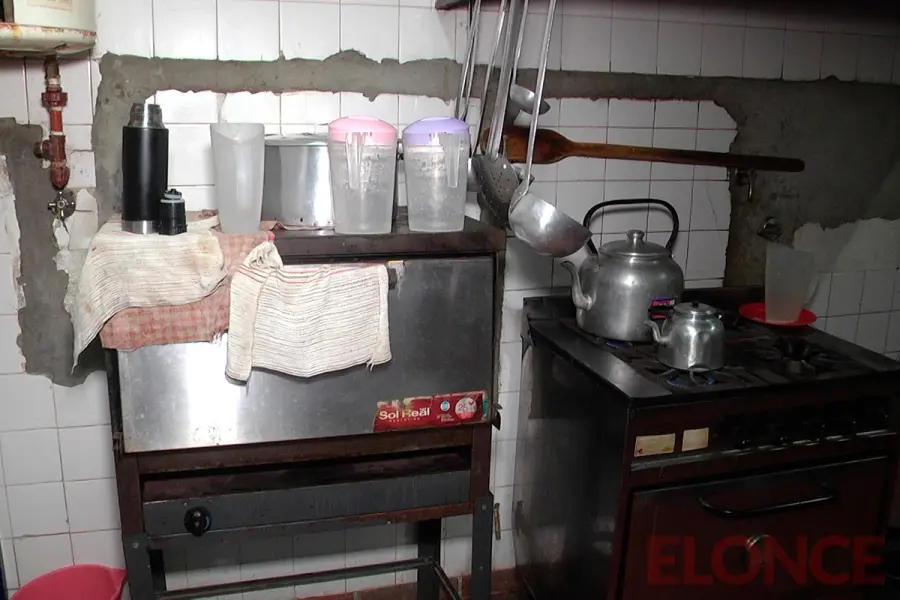Comedor de escuela Gaucho Rivero de Paraná (foto Elonce