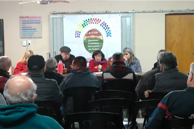 Volcadero y el transporte, los temas tratados por la Asamblea Ciudadana Vecinalista