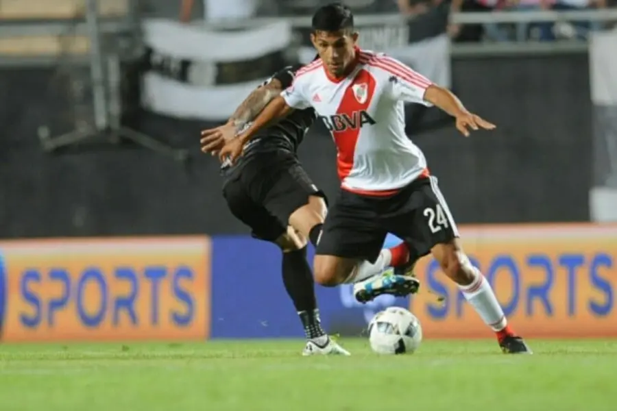Su paso por River. Foto: TyC Sports.