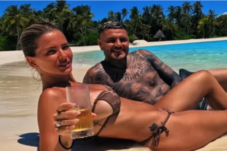 Mauro Icardi compartió una imagen de la China Suárez en Maldivas y sorprendió a todos