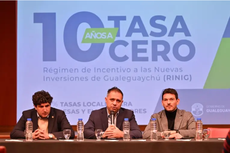 Gualeguaychú se adhirió al Régimen de Incentivo a las Nuevas Inversiones