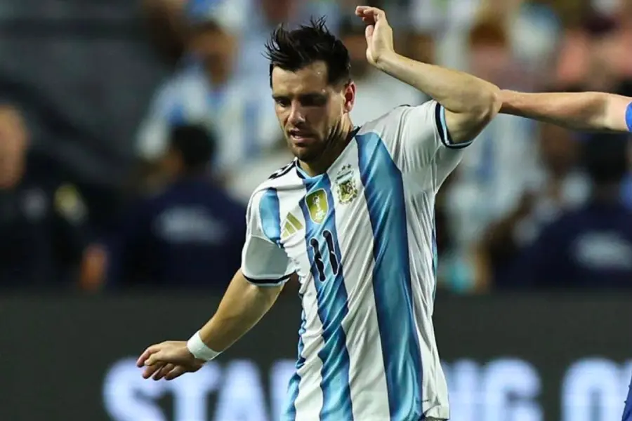 Giovani Lo Celso, titular frente a Islandia. Foto: AFA.