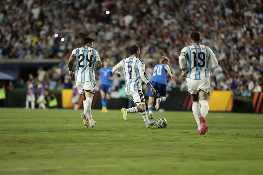 Rodrigo de Paul. Foto: AFA.