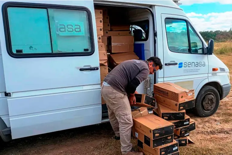 Decomisaron tres toneladas de embutidos transportados en forma irregular en Ruta Nacional 14