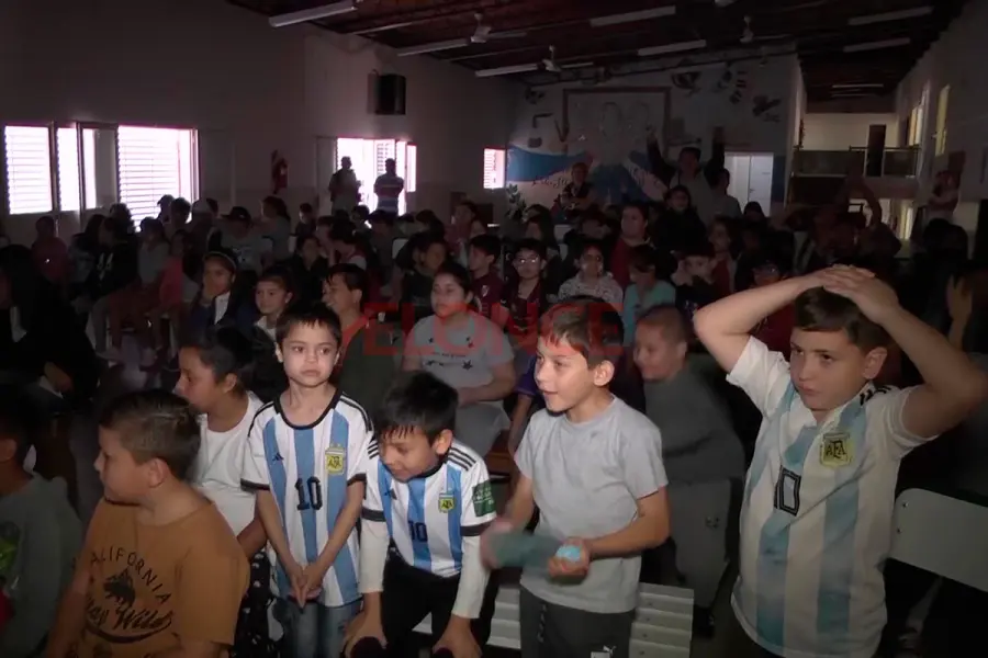 Mundial en las escuelas (archivo Elonce)