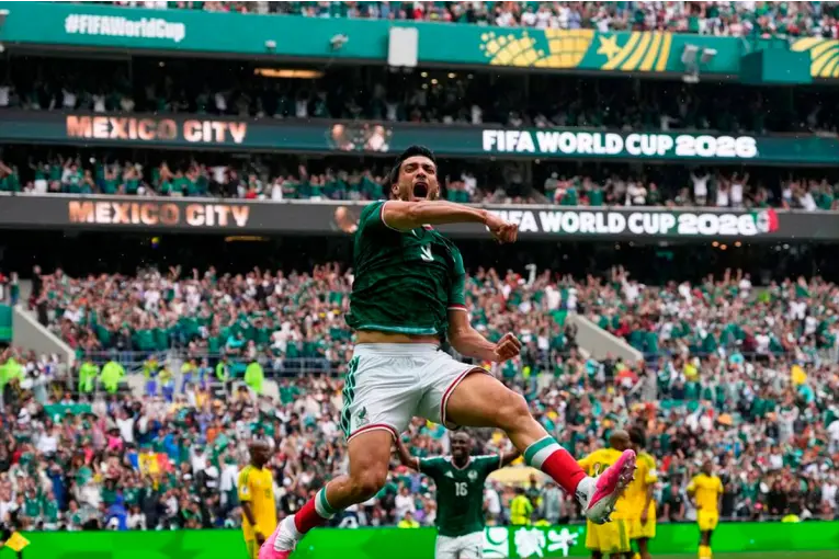 México derrota 2 a 0 a Sudáfrica en el primer partido del Mundial 2026