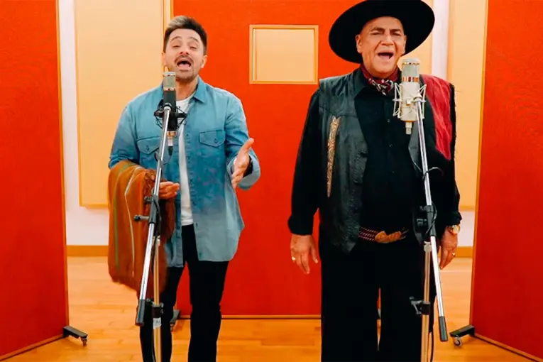 Efraín Colombo y el Chaqueño Palavecino hicieron una canción Pa la Pulga Messi