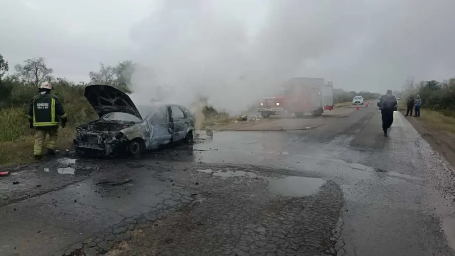 Foto: Bomberos Voluntarios de Ceibas