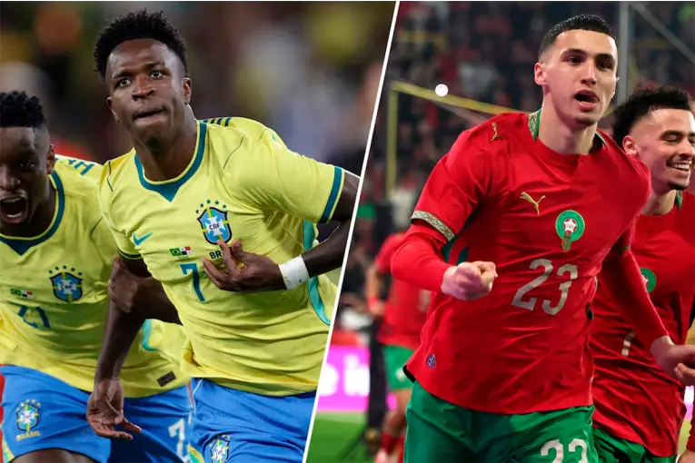 Brasil y Marruecos empatan 1 a 1 en un atractivo duelo por el Mundial 2026