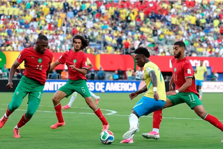 Brasil y Marruecos empataron 1 a 1 en un atractivo duelo por el Mundial 2026