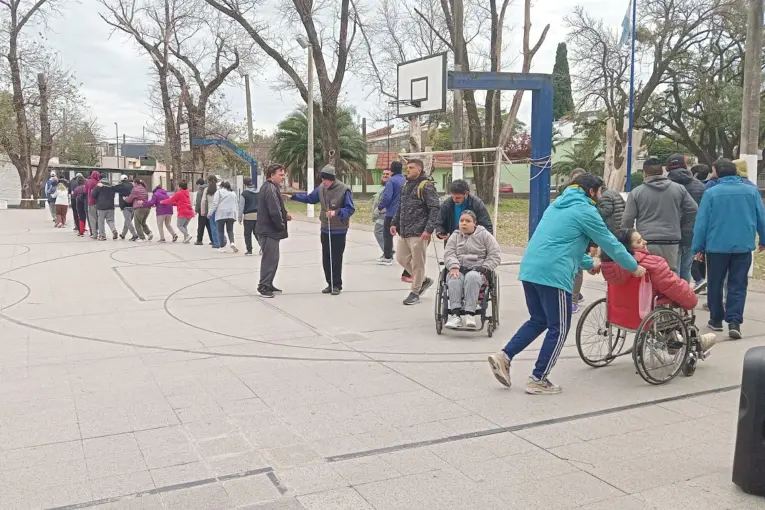 Se realizó en Paraná un encuentro deportivo para personas con discapacidad
