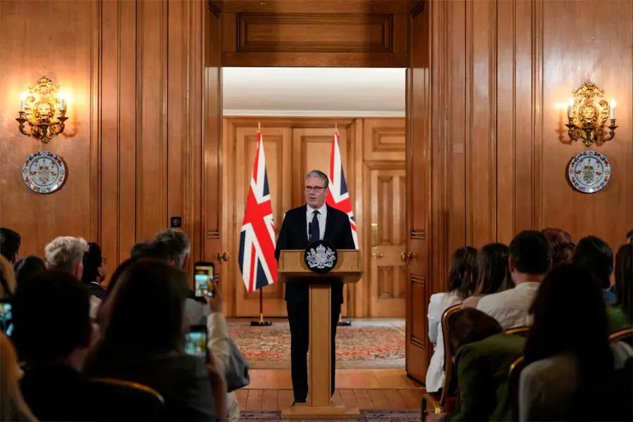Keir Starmer, primer ministro brit&aacute;nico.-