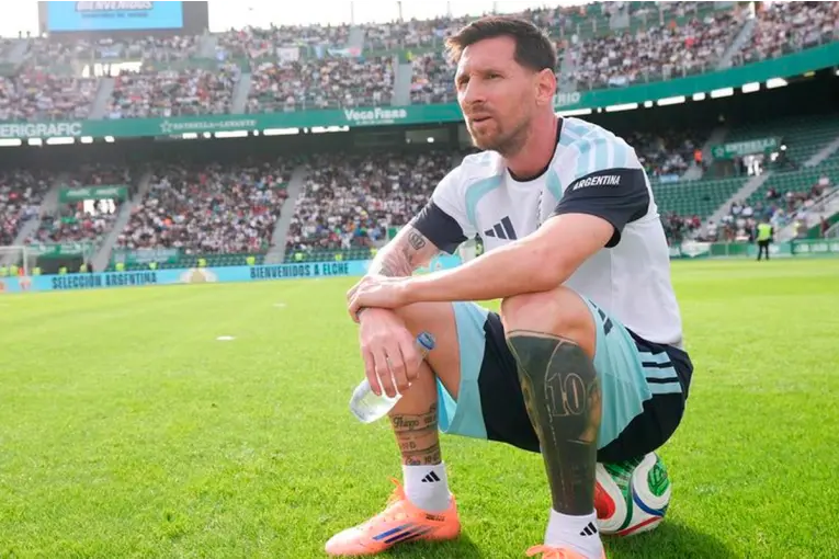 Juntos, el mensaje que compartió Messi antes del debut de Argentina en el Mundial