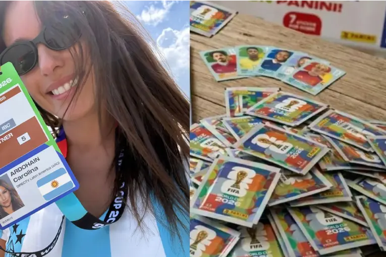 Totalmente estafada: el inesperado paquete que recibió Pampita tras comprar figuritas del Mundial