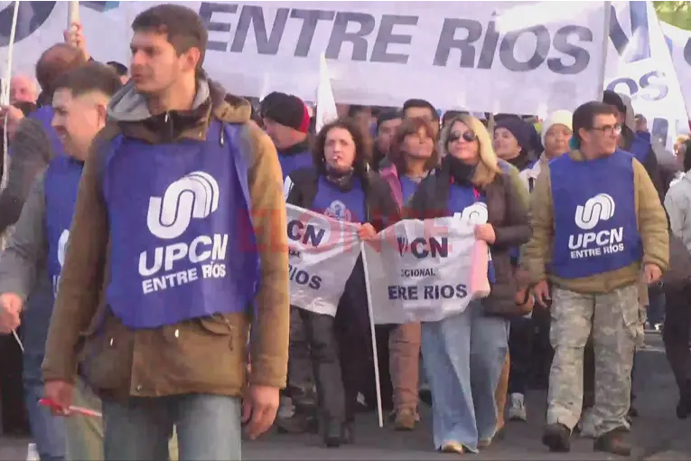 UPCN se movilizó en Paraná y planteó cambios al proyecto de reforma previsional