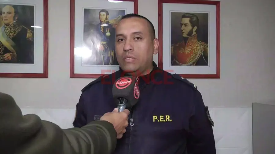 Ángel Riquelme, jefe de la Comisaría Tercera. Foto: Elonce.