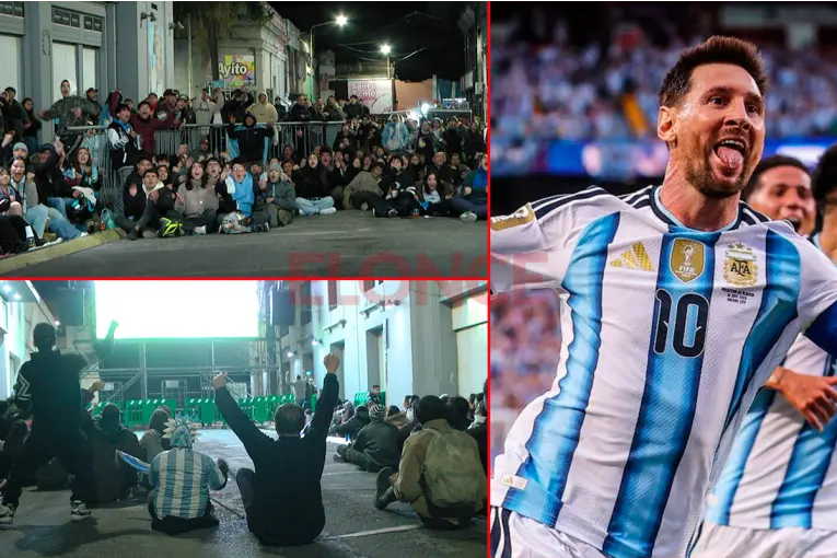 Debut con triunfo de la Selección: así se gritó el primer gol de Messi en la Fan Zone de Paraná