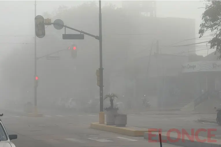 ¡No se ve nada!: la niebla redujo la visibilidad y complicó la circulación durante la mañana