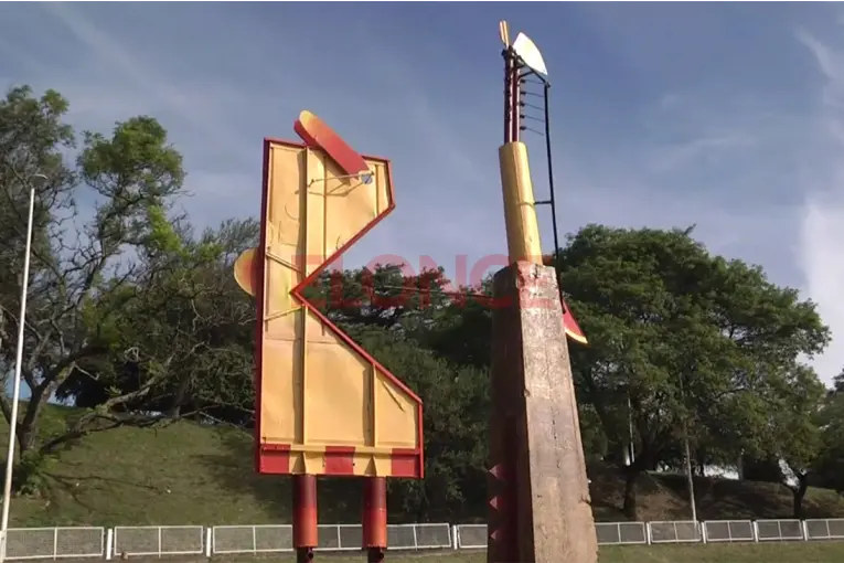 Avanza la restauración de esculturas patrimoniales en el Parque Urquiza