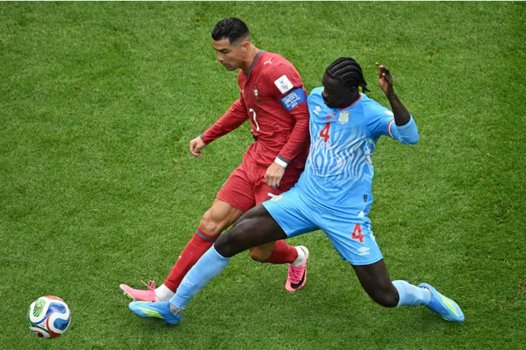 RD Congo complicó a Portugal: empataron 1 a 1 en el primer partido del grupo K