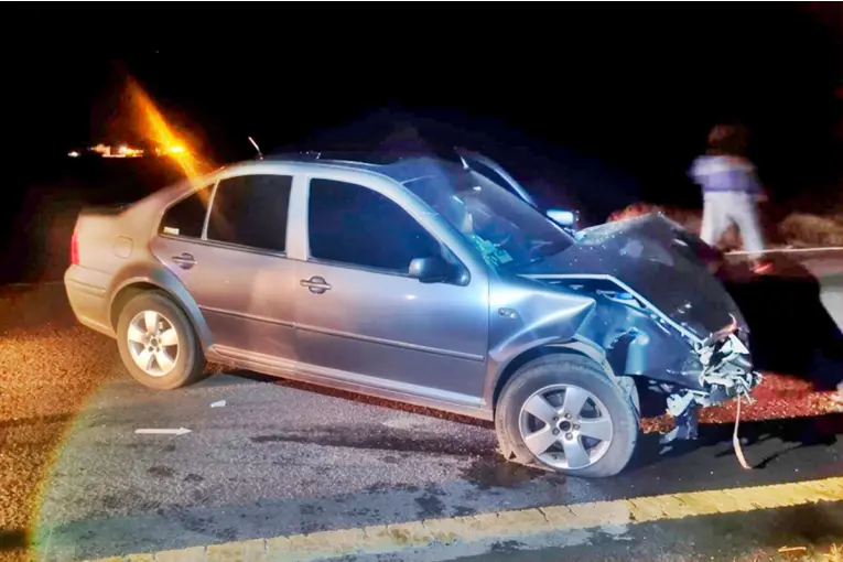 Un niño sufrió graves heridas tras un choque entre dos autos en la ex Ruta 18