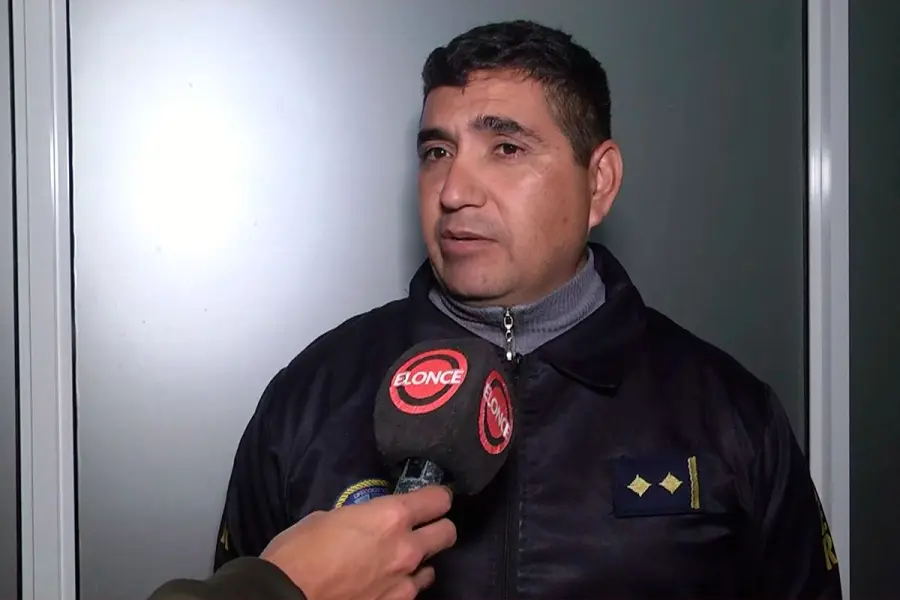 El subjefe de la División Robos y Hurtos, Ángel Palacios