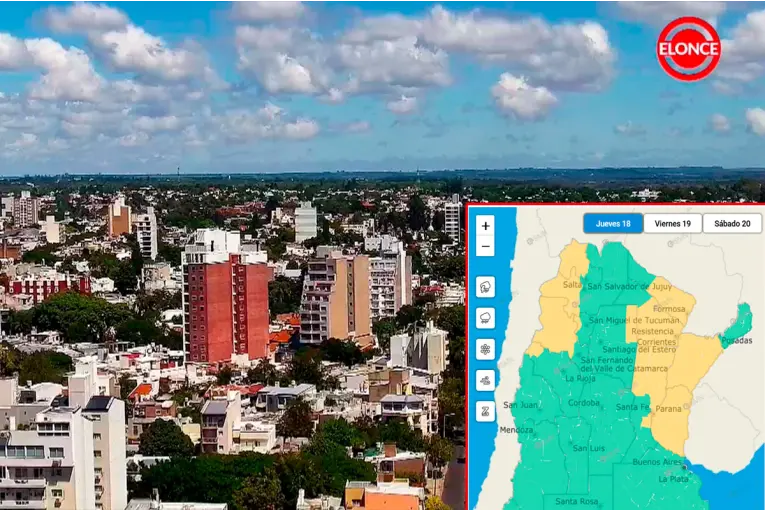 Ampliaron el aviso de alerta amarillo por tormentas para Entre Ríos y otras provincias: cómo seguirá el tiempo
