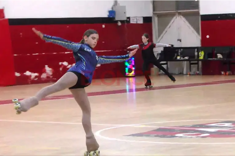 Pequeña patinadora paranaense representará a Argentina en un nuevo Panamericano: "Es un orgullo"