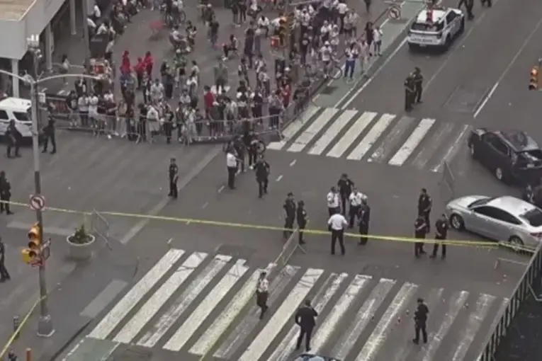 Tiroteo en cercanías del Times Square en Nueva York: detuvieron a un hombre tras festejos de básquet