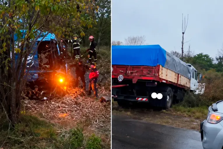 Trasladaron a Paraná a camionero que perdió un brazo tras choque frontal en la Ruta 6