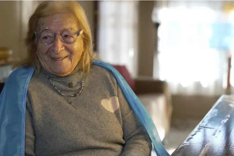 Tiene 105 años, vio todos los Mundiales y anhela un saludo de Messi