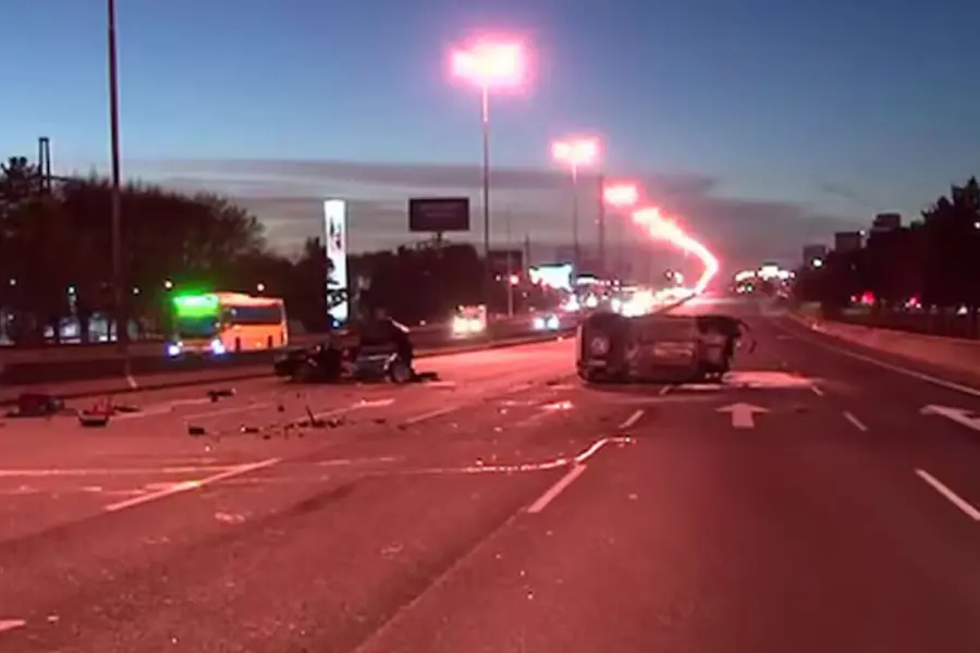 Accidente en Panamericana.