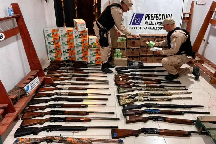 Millonario operativo judicial en Gualeguaychú (foto R2820)