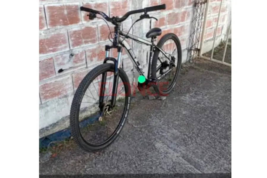 La bicicleta SLP robada a adolescente en Paraná (foto Elonce)
