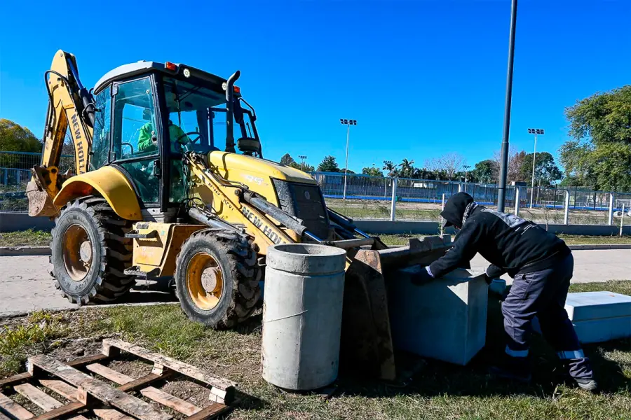 Obras de vinculaci&oacute;n e integraci&oacute;n sociourbana (foto Municipalidad de Paran&aacute;)