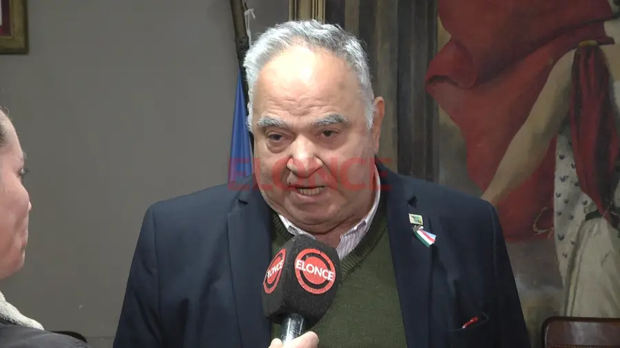 Horacio Piceda, presidente de la Sociedad Italiana. Foto: Elonce.