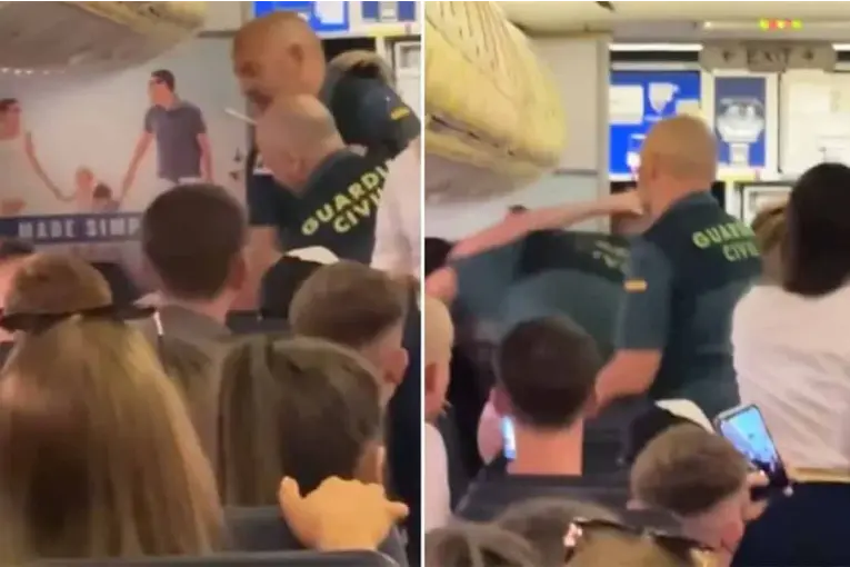 Subió alcoholizado a un avión, intentó agredir a policías y terminó detenido