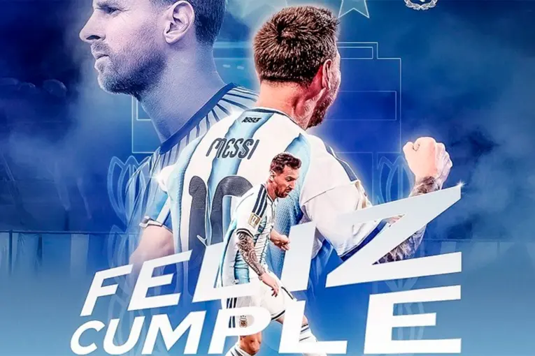 La publicación de Lionel Messi por su cumpleaños y el saludo de los argentinos a su capitán